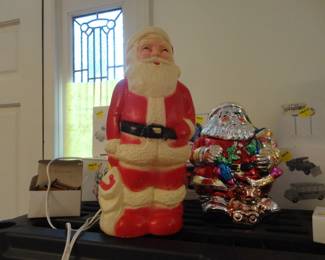 Empire Mini Santa Blow Mold