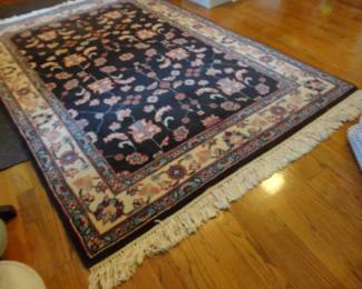 Beautiful Romanian Wool Rug (4.4 x 6.4)