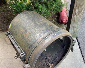 locomotive headlight frame 