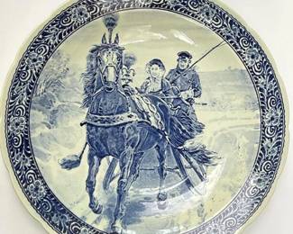 261 bochdelftsdecorativebluewhiteplate