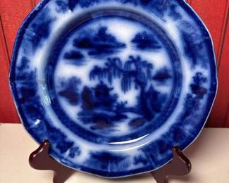 029 pwcomanillaflowblueironstoneplate