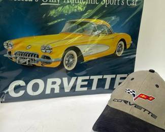 267 corvettehatandsignbundle
