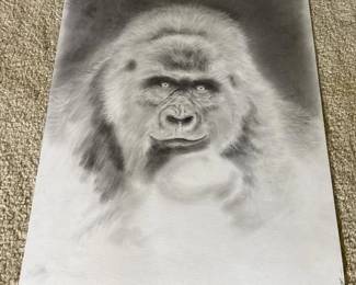 108 14x22originalgorilladrawinggraphit