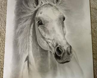 103 22x30originalhorseportraitcharcoal