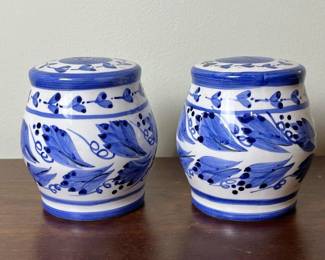 077 1997gourmetsbluewhiteleafceramics