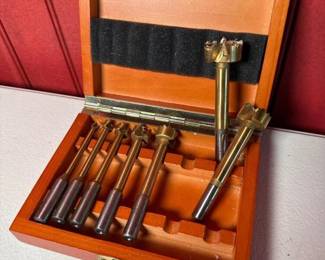 144 craftsmanforstnerdrillbitsetinwood