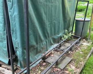433 8footsteelfirewoodlograck