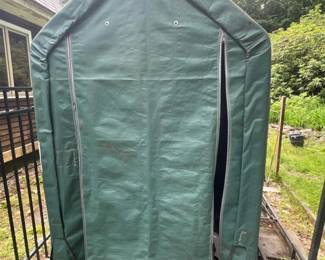 434 mdm10x8x5portablegarageshelterwit