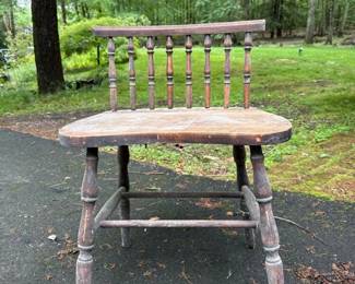230 vintagewindsorstylewoodensidechair