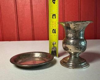 340 frankwhitingsterlingsilverbudvases