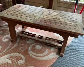 094 teakwoodslattedcoffeetable