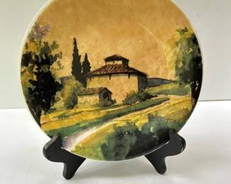 025 handpainteditalianceramicplatecount