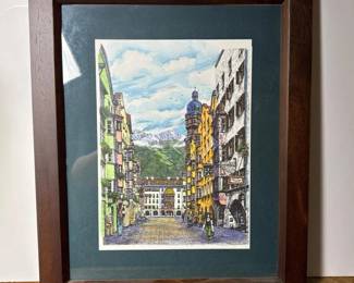 308 framed1985wallartofinnsbruckaustri