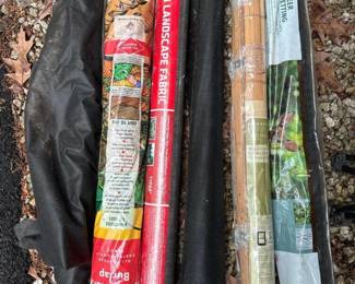 231 assortedgardenmaterialsburlaplandsca