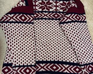 483 handknitnordicstylewoolsweatermaro