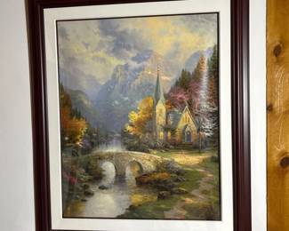 303 thomaskinkademountainchapelframedga