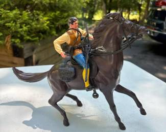 518 vintagegermanplasticcavalrysoldiero