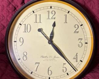 304 24papillondijardinquartzwallclock