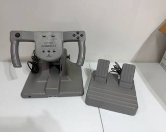 Playstation Optic Mach 1 PS! Racing Wheel & Foot Pedal