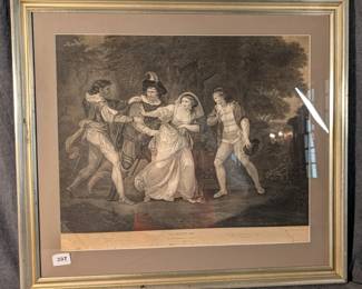 19th Century Shakespeare Engraving