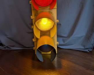 Traffic Light Wired as a Lamp