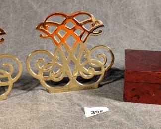 Virginia Metalcrafters Bookends