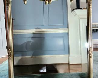 Silver Gilt Mirror