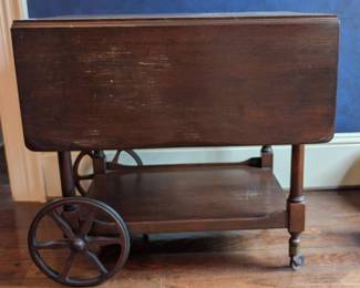 Mahogany Tea Cart