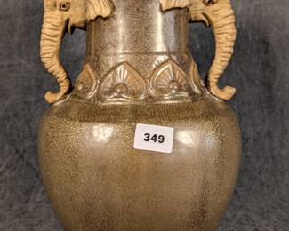 Elephant Handled Vase