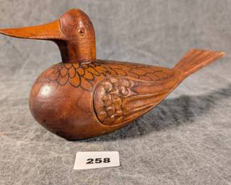 Carved Wood Duck