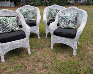 Wicker Chairs & Tables