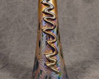 Igor Muller Art Glass Vase
