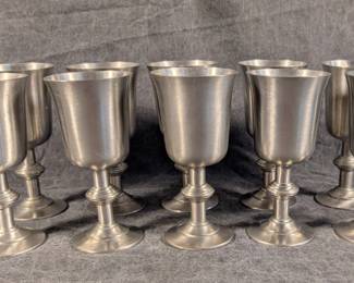 Pewter Goblets