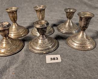 Sterling Candlesticks