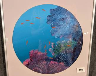 Bob Rankin Coral Reef Painting
