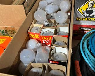 Lots of the good-old- fashioned light bulbs