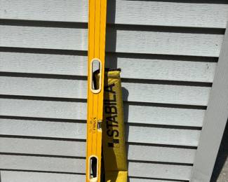 Stabila level, 48” with case. Made in Germany.