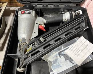 Air powered Brad gun