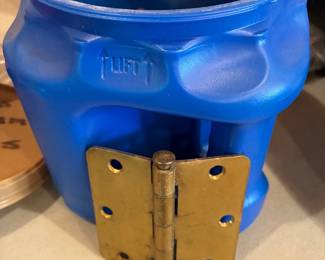 Brass door hinges