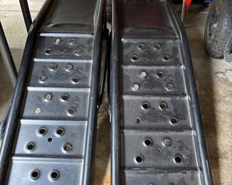 Steel car ramps