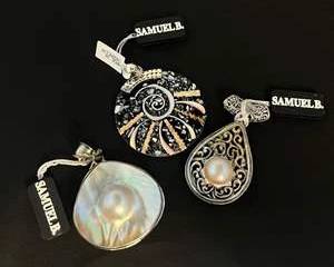 Samuel B. Sterling Silver, 18K Gold, Pearl Pendant Collection