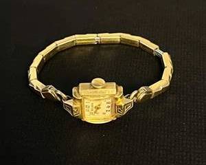 Bulova 10K Gold Filled Clinton Wristwatch
