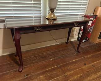 Couch / Console Table Good condition 50” long x 16” deep x 26” tall Pickup in Schulenberg between Main & Summit Must be able to move and load yourself