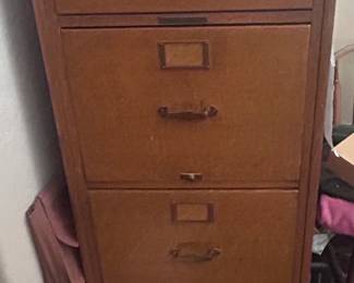 f Vintage Filing Cabinet