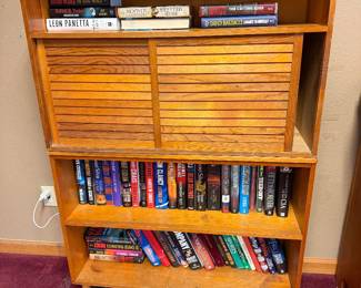 MC 2pc bookcase & books