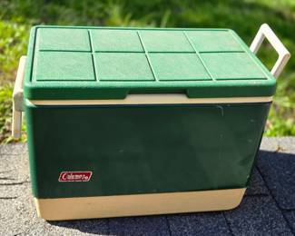 Vintage Coleman cooler