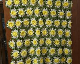 Crochet throw