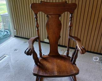 Antique rocking chair