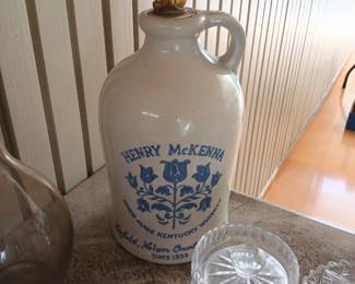 Antique jug, crystal