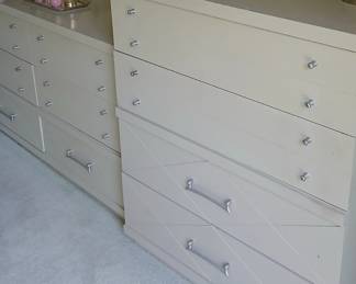 Mid century dresser set